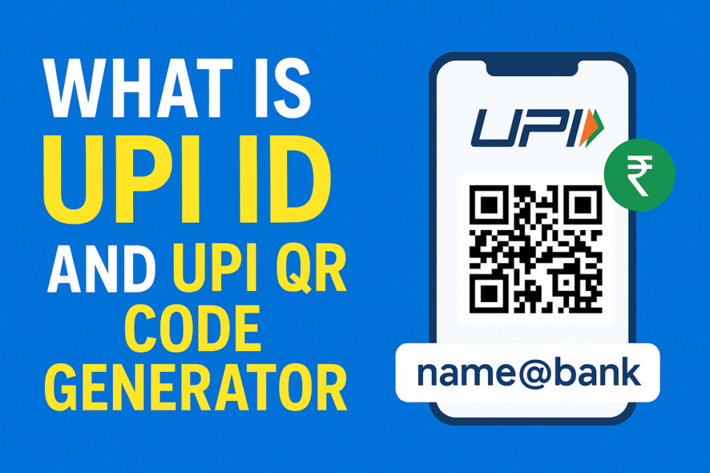 What is UPI ID and UPI QR Code Generator - Learn Everything About UPI ID, QR Code Creation for Easy Payments