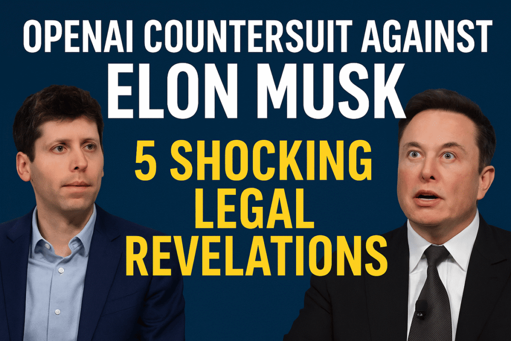 OpenAI Countersuit Against Elon Musk : A Deep Dive into the Legal Battle Over AI's Future