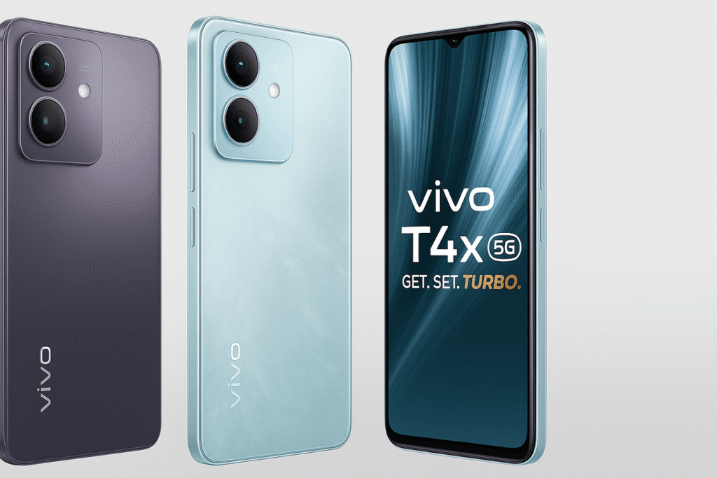 Vivo T4x 5G Price in India, Specs & Features (2025 Guide) – Explore the sleek design, advanced specifications, and latest updates on Vivo's latest 5G smartphone.