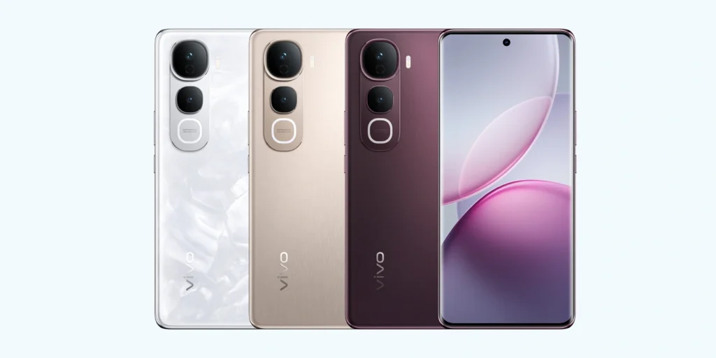 vivo Y400 Pro 3 color variants rear design