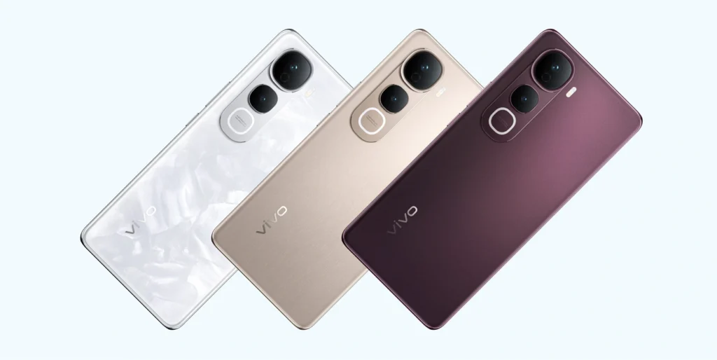 vivo Y400 Pro 3 color variants rear design